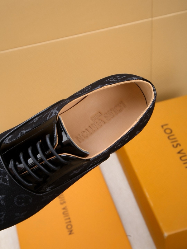 ルイヴィトン靴角部分ディテール